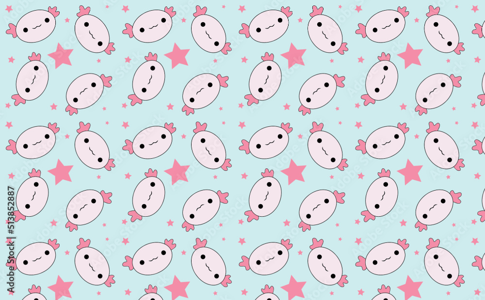 Cute Axolotl  Wallpapers by ZAKARIAE HADJA