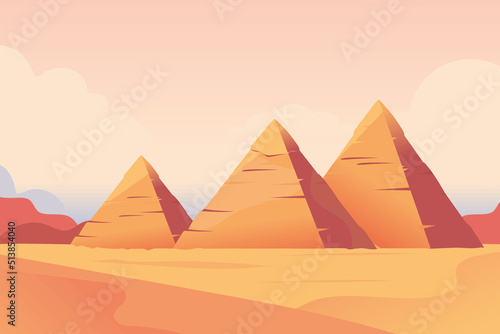 egyptian pyramids landmark