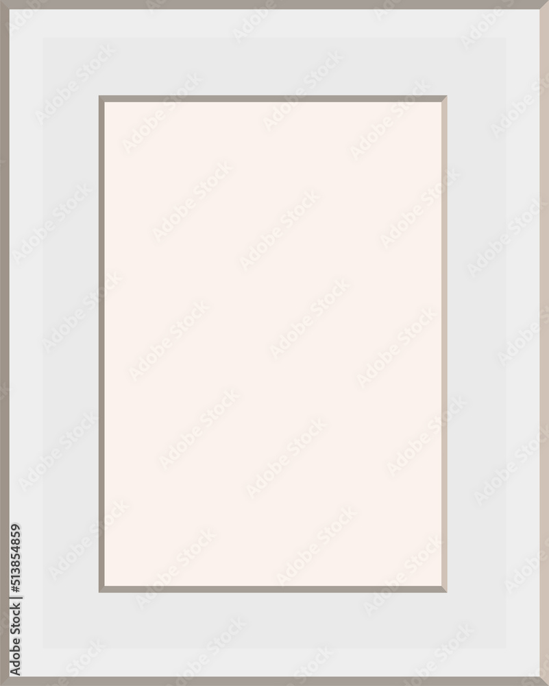 Fototapeta premium シンプルな額縁