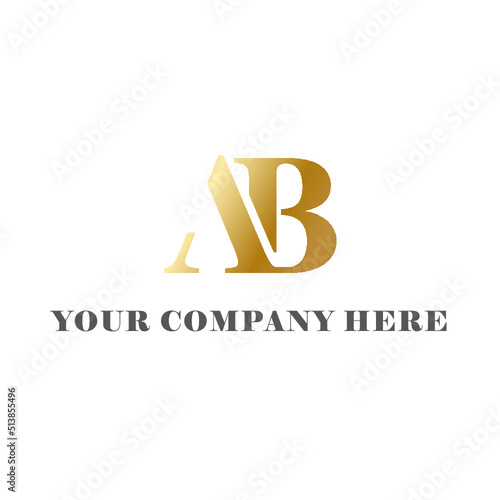Monograma AB Logo