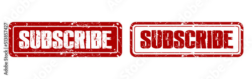 Subsribe rubber stamp