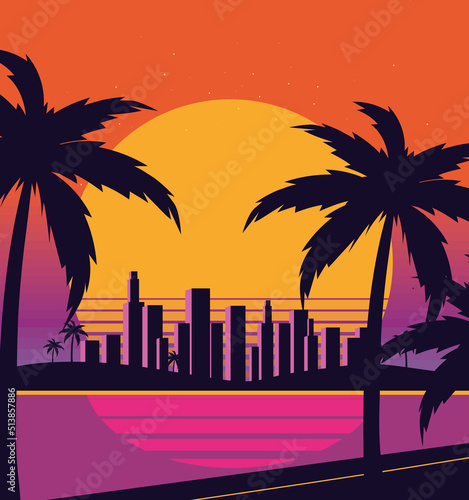 miami city skyline