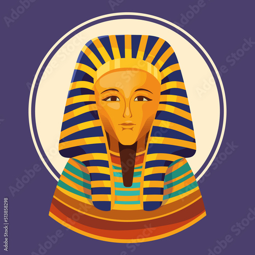 egypt pharaoh head