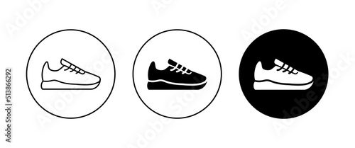 sneakers icon, Casual Sporty Shoe, Running shoes glyph icon, fitness and sport, gym sign symbol, logo, illustration, editable stroke, flat design style isolated on white