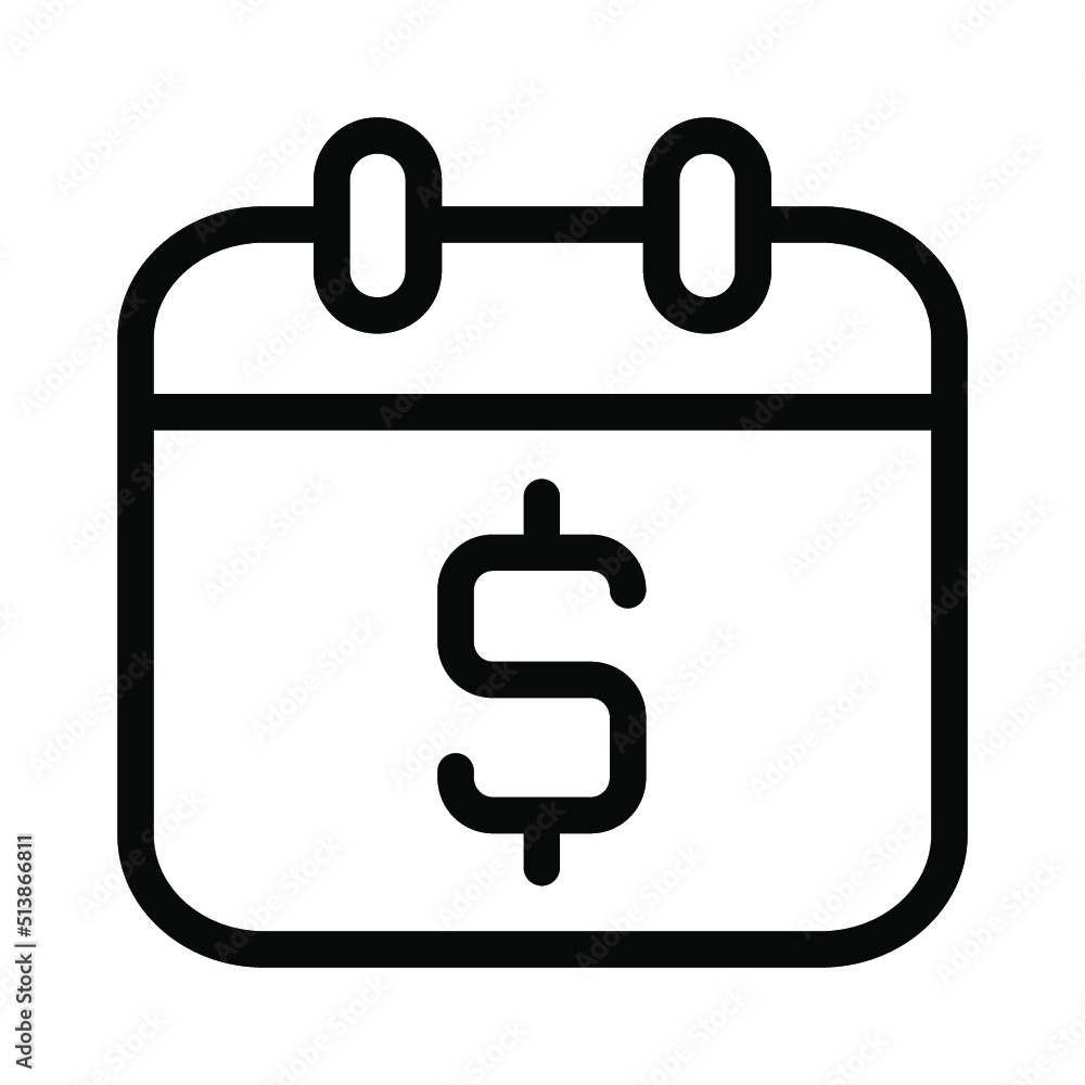 Illustration Vector Graphic of Calendar icon template Illustration Vector Graphic of Calendar icon template