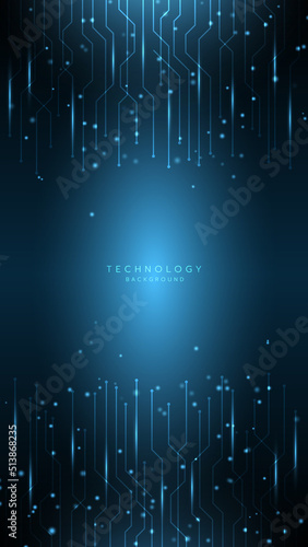 futuristic technology abstract background. Abstract futuristic curve digital line design.Modern futuristic design.Digital landscape pattern technology.Vector illustration.