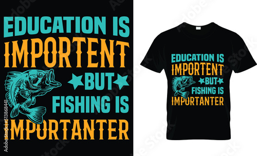 Education is importent but....(t shirt design template).eps
