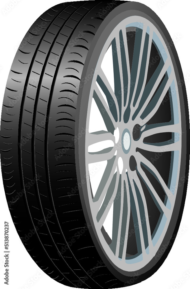 Obraz premium タイヤ ホイール セット