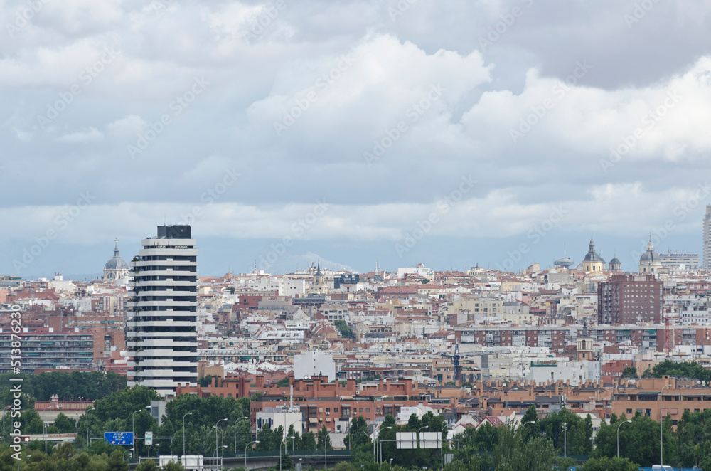 Panorama city skyline