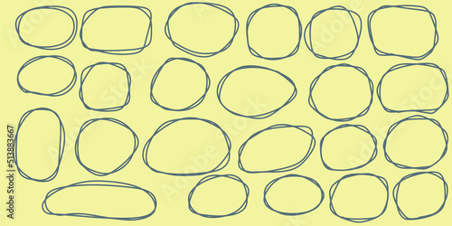 Twenty three Hand drawing d...