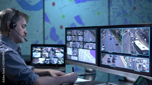 City traffic Control Room Operator