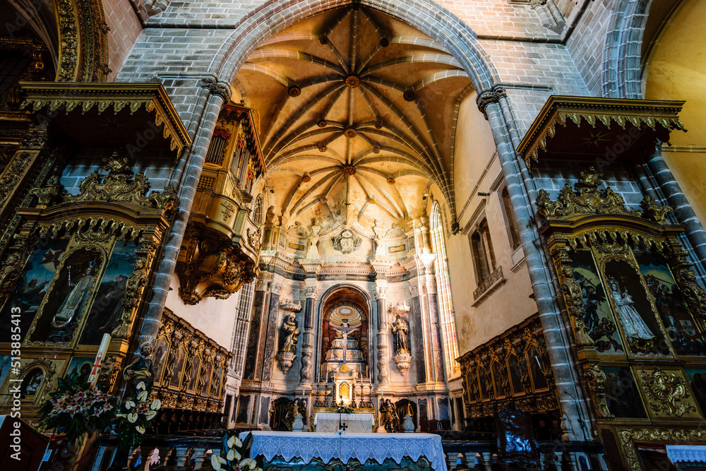 convento de San Francisco, gotico-manuelino, siglo XV, Evora,Alentejo,Portugal, europa