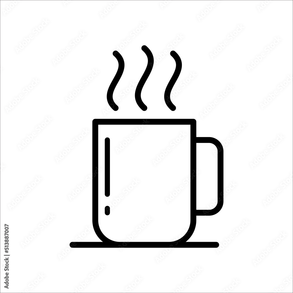 cup of coffee icon vector design template simple and clean cup of coffee icon vector design template simple and clean