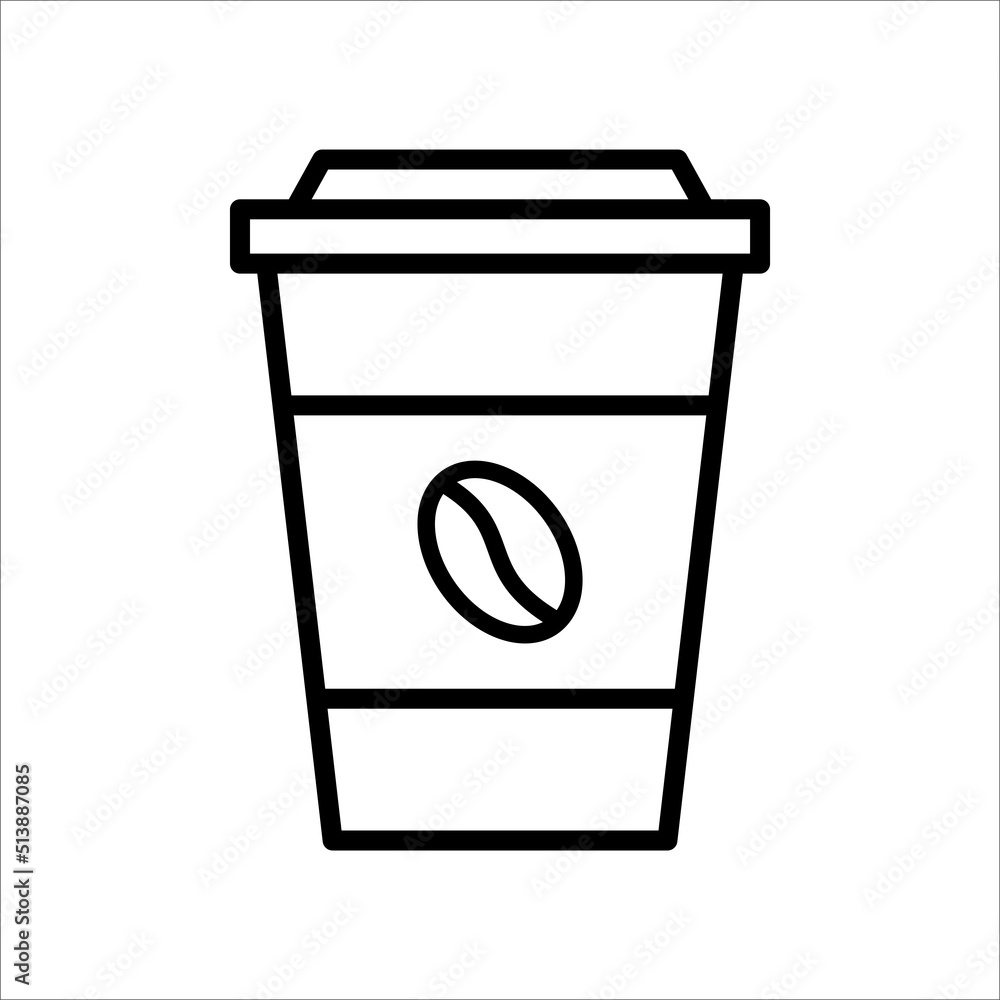 cup of coffee icon vector design template simple and clean cup of coffee icon vector design template simple and clean