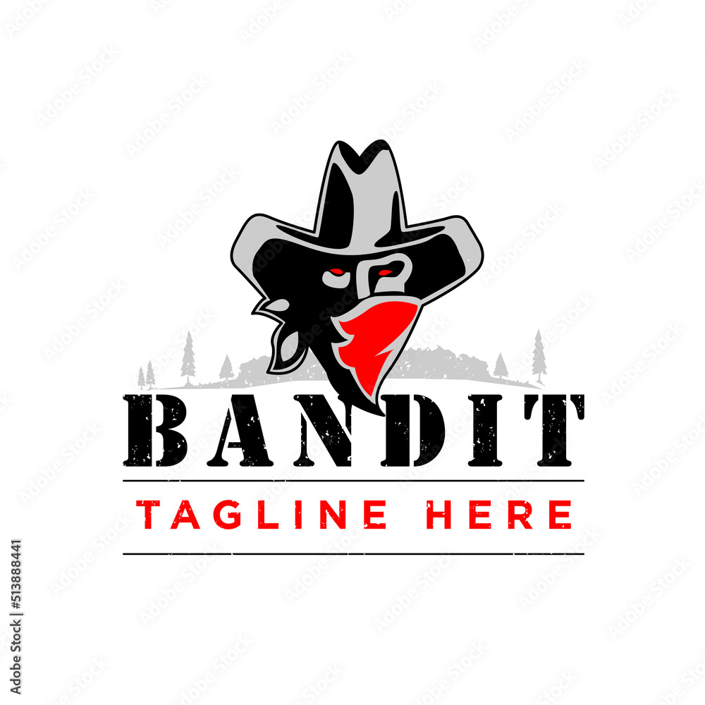 Bandit logo vector. Bandit logo vector.