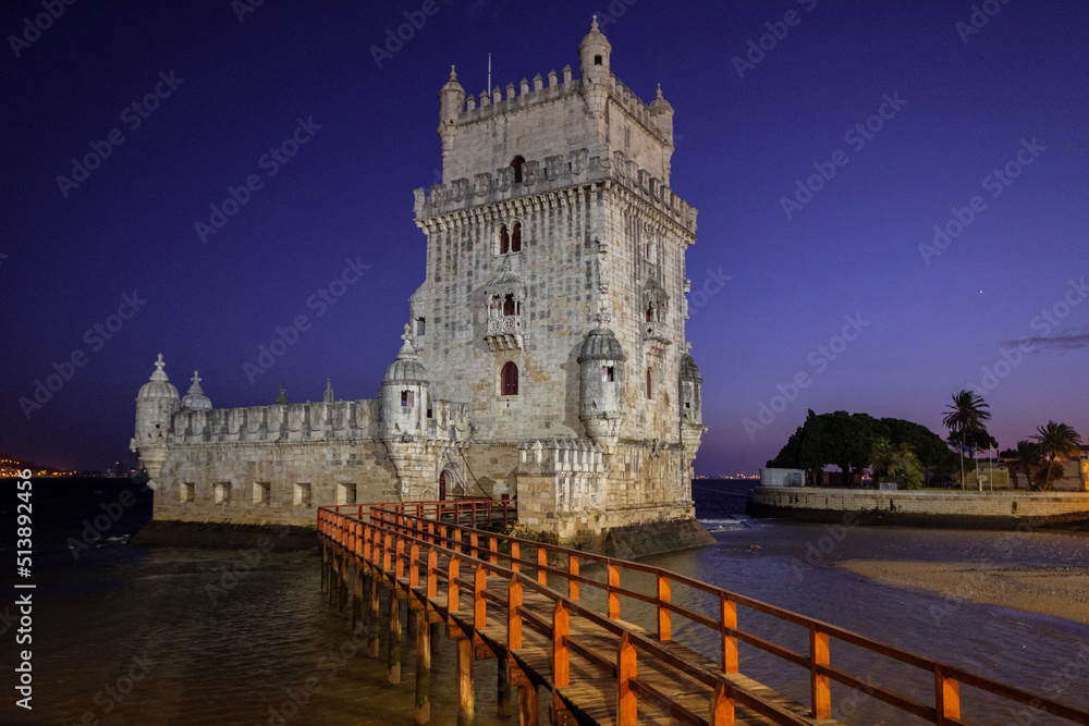 torre de Belém,  arquitectura manuelina, Lisboa, Portugal