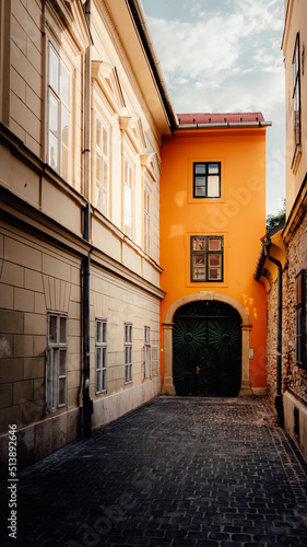 Photography street in the town