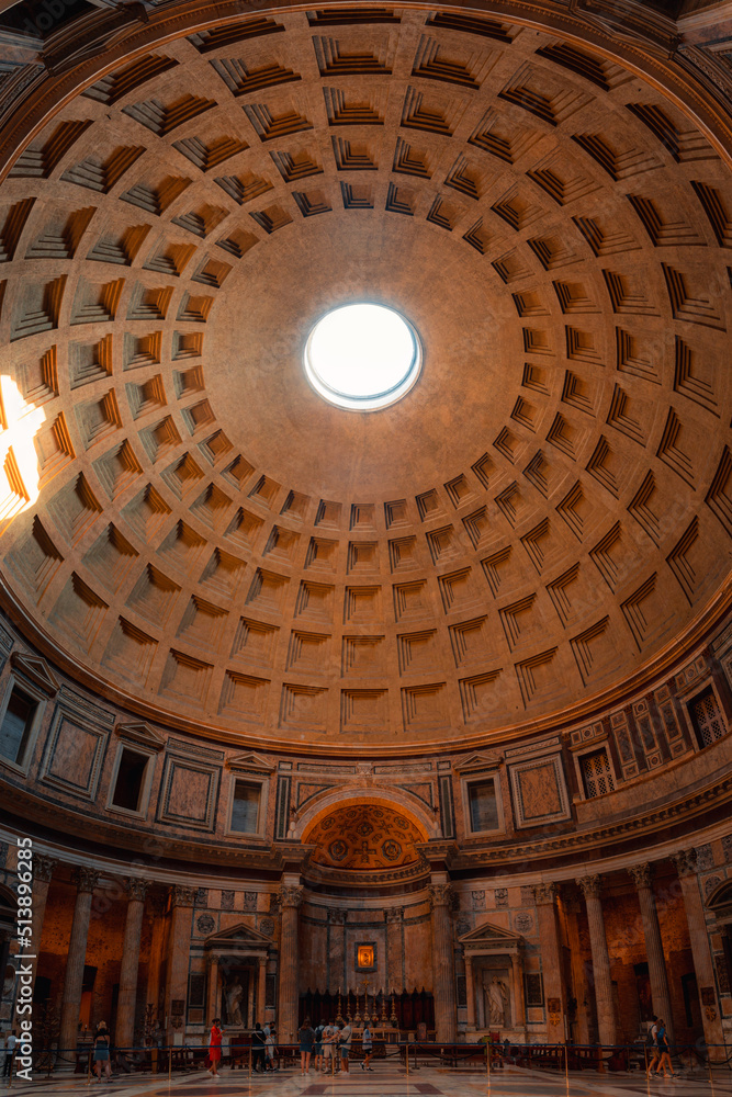 interior of the pantheon