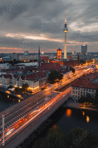 berlin skyline view