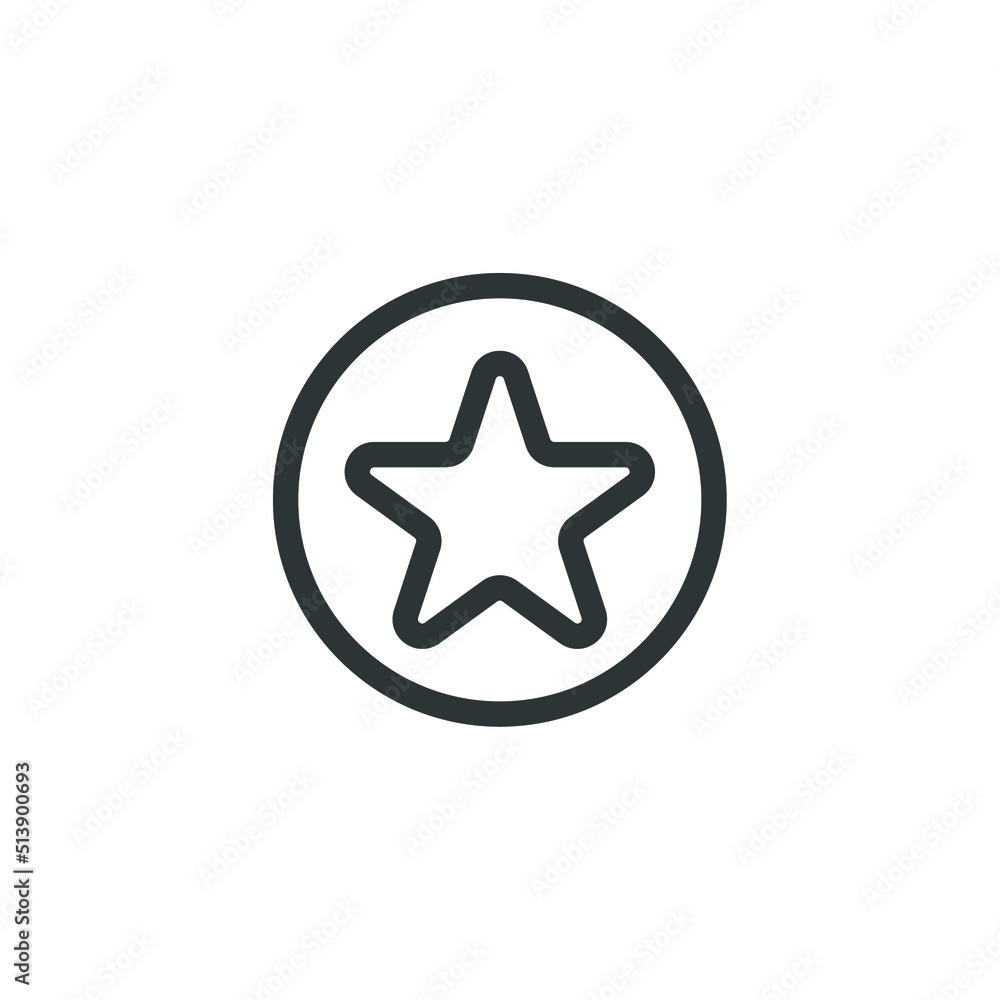Vector sign of the award symbol is isolated on a white background. award icon color editable. Vector sign of the award symbol is isolated on a white background. award icon color editable.