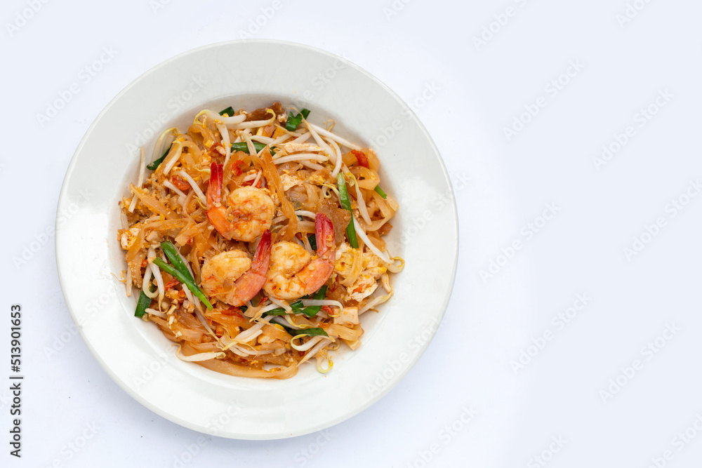 Thai food, Stir-fried rice noodles (Pad Thai) Thai food, Stir-fried rice noodles (Pad Thai)
