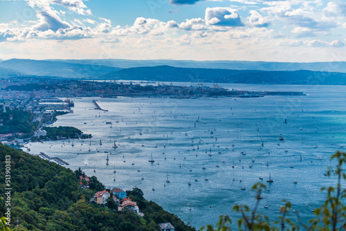Barcolana. Largest regatta in the world. Trieste