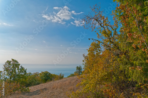 Autumn in the Crimean mountains.