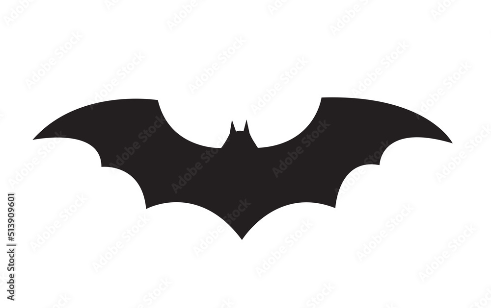 bat icon vector illustration bat icon vector illustration