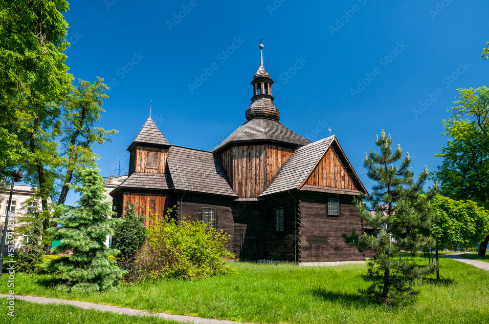 Church of St. Fabian and St. Sebastian. Krotoszyn, Greater Poland Voivodeship, Poland.