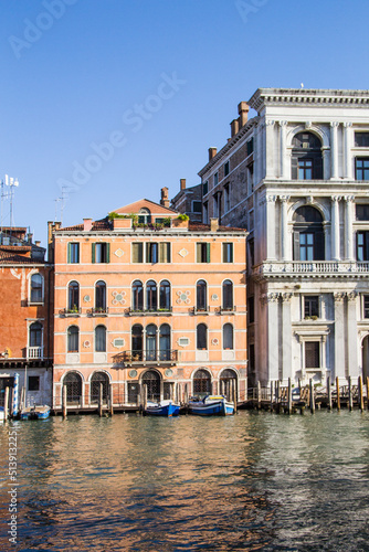 Beautiful views of the Grand Canal in Venice, Italy © marinadatsenko