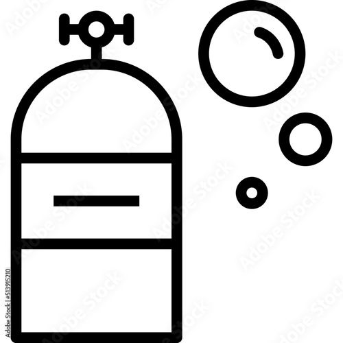 Oxygen Cylinder Icon