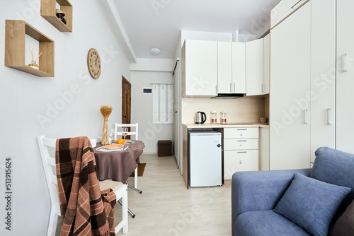 Stylish decorated studio apartment for daily rent