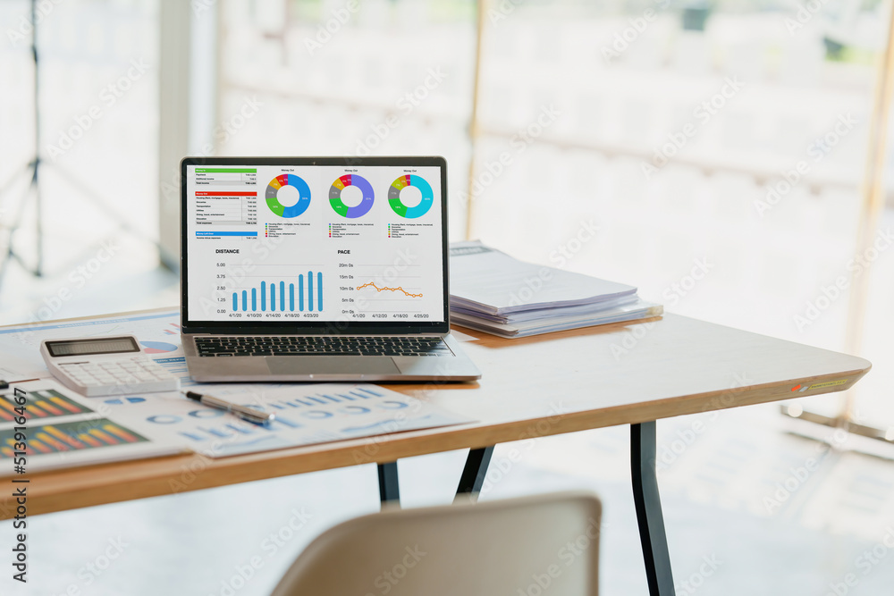 Business Finance audit tax Concept. Laptop and analytics program on screen. Business Finance audit tax Concept. Laptop and analytics program on screen.