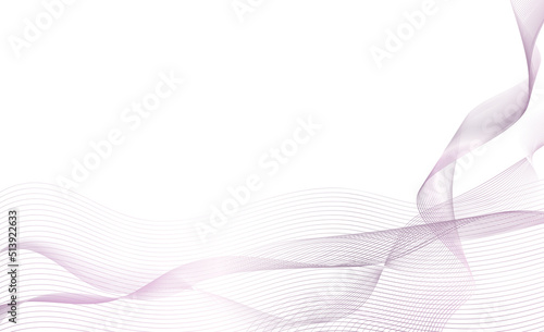 Abstract wavy pastel background. Colorful vector illustration isolated on white background. Can be used for flyer, poster, website, wallpaper, background, postcard design