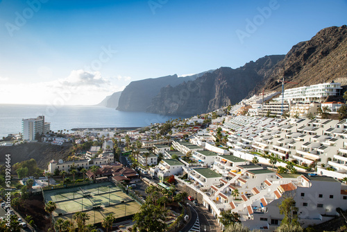 amazing view over Los Gigantes Tenerife Canary islands © Melinda Nagy