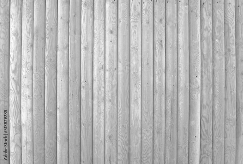 Bretterwand aus Holzbrettern in weiß grau photo