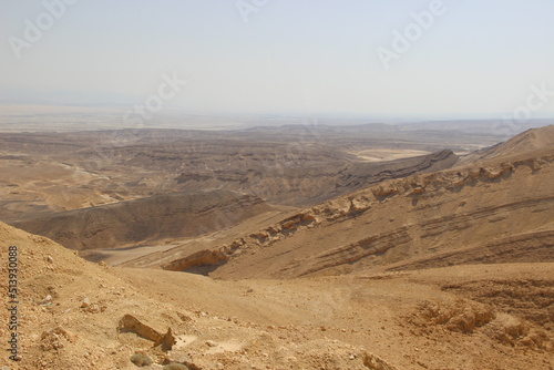 view of the desert mountains