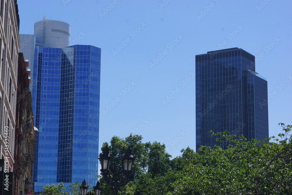 Skyline Frankfurt Hochhäuser