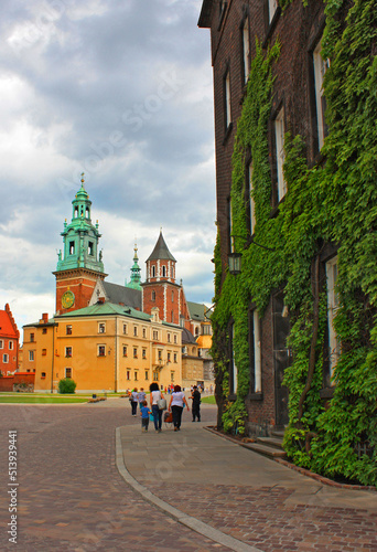 Wawel Castle in Krakow, Poland