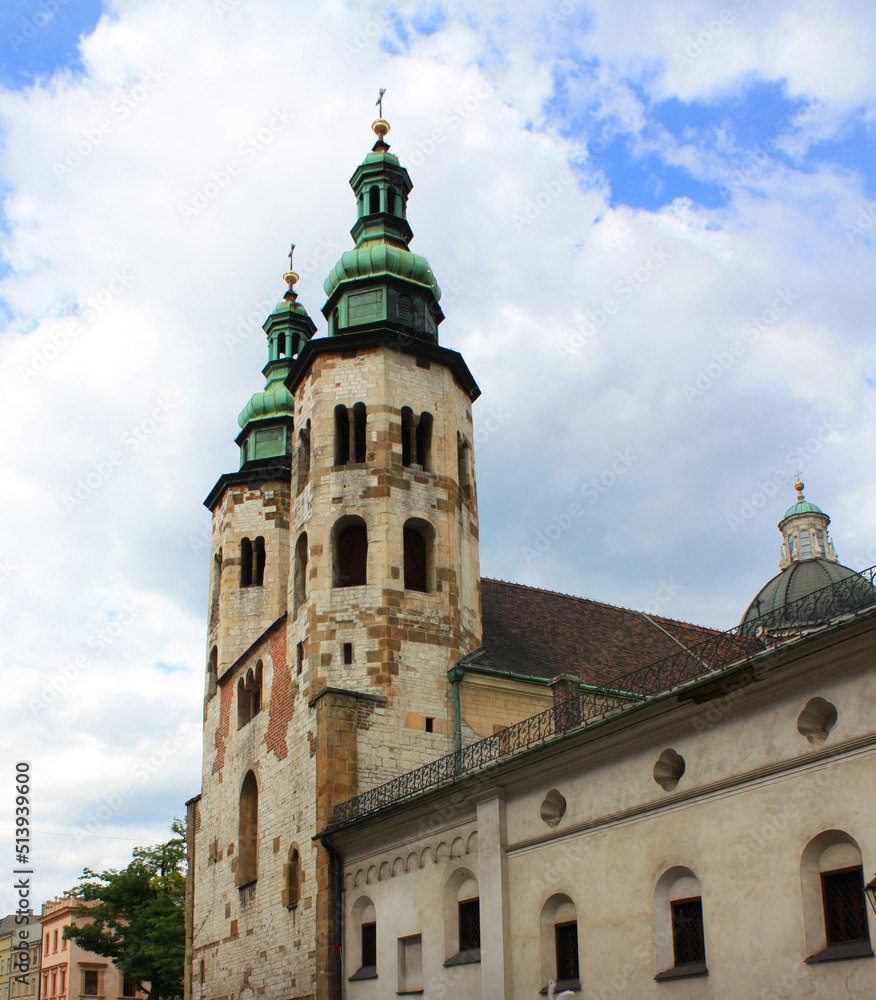 Andrew's Church in Krakow, Poland