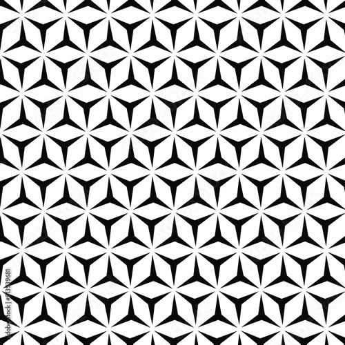 Seamless simple geometric triangular texture pattern vector background