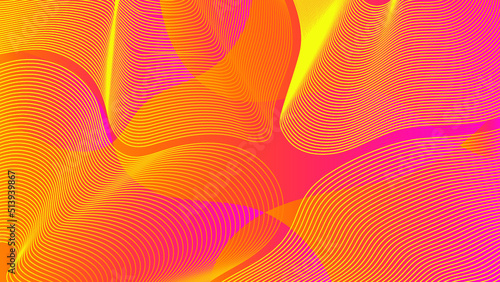 Geometric wavy Design Vector background. For Flyer, Brochure, Booklet, And Websites Design Vector Illustration with Color Gradient.