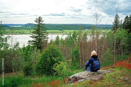 Nature Park in the north of Russia, in Karelia