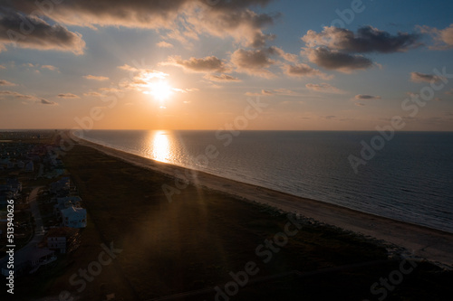 Sunrise @ Eastside Surfside   Galveston Island, Tx © Tye