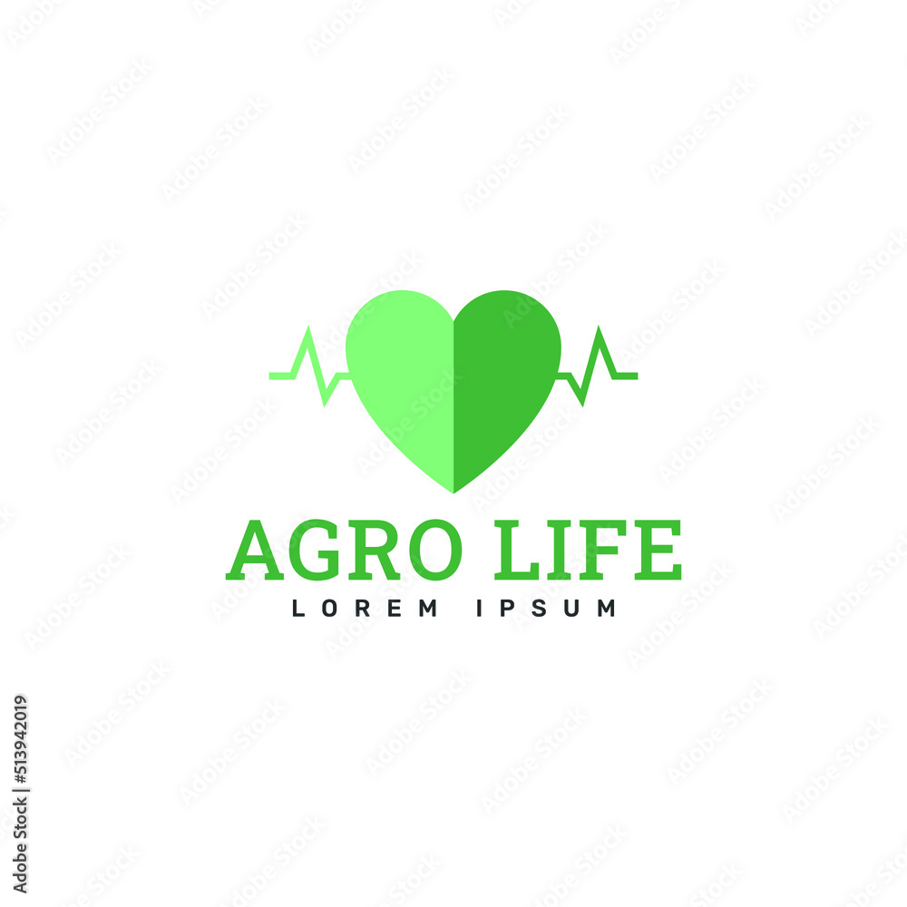agriculture life logo template agriculture life logo template
