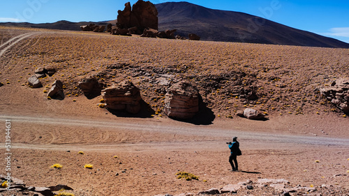 Tableau sur toile Deserto do Atacama: Paisagens Deslumbrantes e Aridez