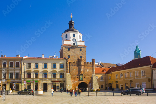 Cracow Gate in Lublin, Poland
