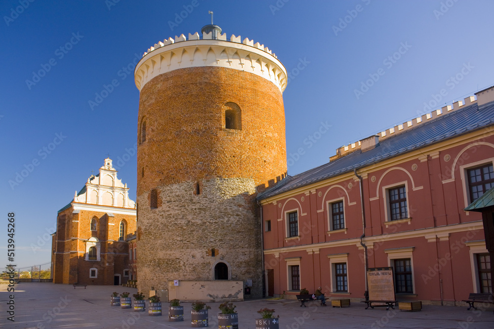 Tower of Royal Castle in Lublin, Poland
