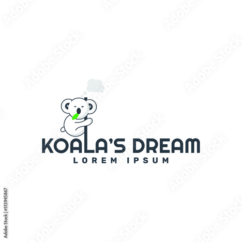 koala logo template