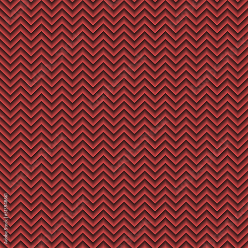 red geometric seamless pattern, zigzag